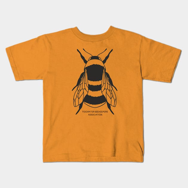 Tidewater Beekeepers Association Bee Kids T-Shirt by Tidewater Beekeepers